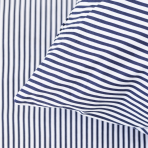 Poszewki na poduszki „Blue stripes“. Poszewka na poduszkę 50x70