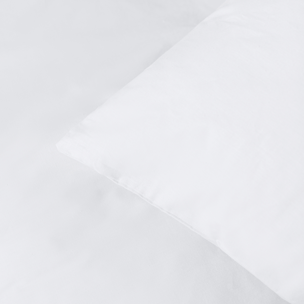 Pościel bawełniana „White“. Pościel bawełniana, 140x200 cm, 200x200 cm, 200x220 cm