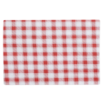 Podkładki na stół „Picnic placemat“ 1 szt.. Lniane obrusy, 30x45 cm. Figlarne czerwono-białe kratki na podkładkach stołowych, które dodają ciepła i przytulności.