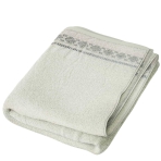 Ręcznik łazienkowy „Moreng“. Ręczniki, 70x140 cm. Jasnokremowy ręcznik, emanujący elegancją i wyrafinowaniem.