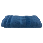 Ręcznik łazienkowy „Terry Blue“. Ręczniki, 50x90 cm, 70x140 cm. Miękki niebieski bawełniany ręcznik kąpielowy, bardzo chłonny i pluszowy, idealny do dodania spokojnego i stylowego akcentu do wystroju łazienki.