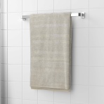 Ręcznik łazienkowy „Terry Cream“. Ręczniki, 50x90 cm, 70x140 cm. Elegancki bawełniany ręcznik kąpielowy w kremowym kolorze, zaprojektowany z myślą o komforcie i maksymalnej chłonności, idealny na odświeżający prysznic.